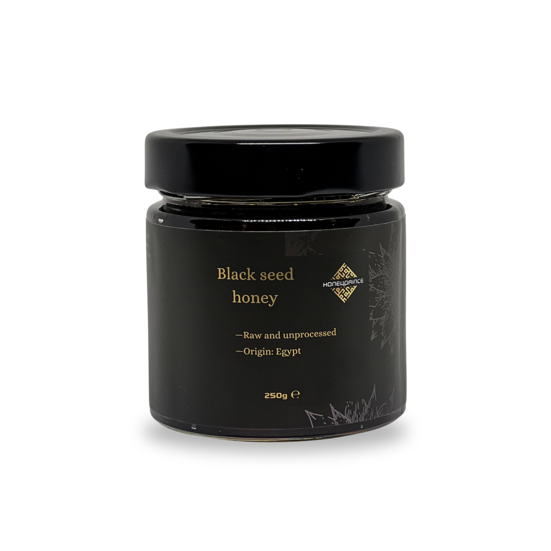 Honey with black cumin from Egypt