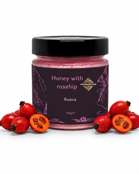Sibirisk honung med nypon