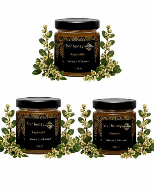 Sidr honey bundle: Osaimi, Hadramaut, Peshawar